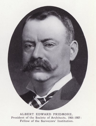 Fremtrædende mænd fra London: Albert Edward Pridmore (s/h-billede) af English Photographer