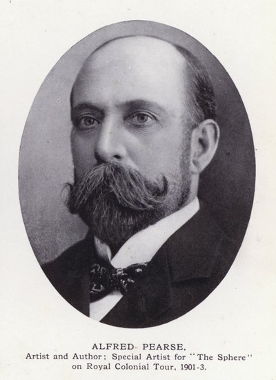 Prominent Men of London: Alfred Pearse (s/h foto) af English Photographer