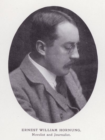 Fremtrædende mænd fra London: Ernest William Hornung (s/h-foto) af English Photographer