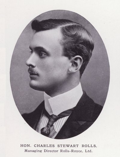 Prominent Men of London: Hon Charles Stewart Rolls (s/h foto) af English Photographer