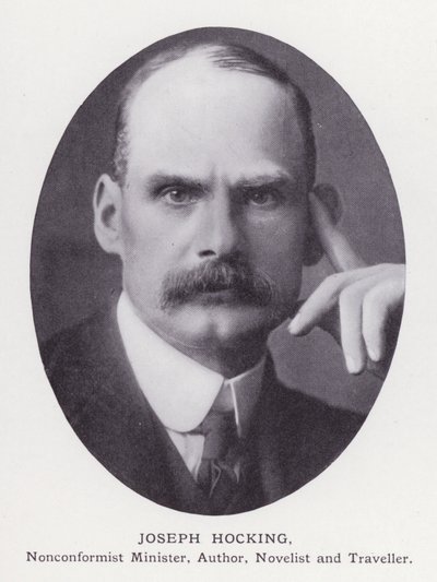 Fremtrædende mænd fra London: Joseph Hocking (s/h-billede) af English Photographer