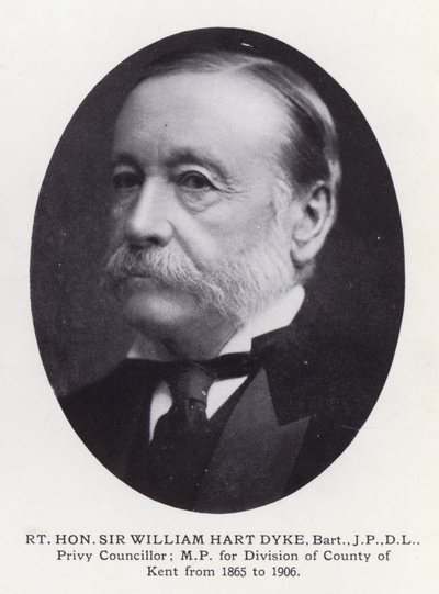 Fremtrædende mænd fra London: Rt Hon Sir William Hart Dyke (s/h foto) af English Photographer