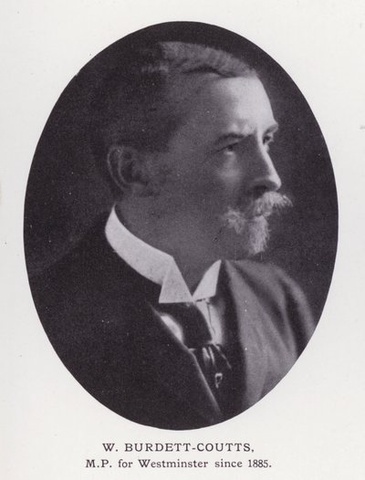 Prominent Men of London: W Burdett-Coutts (s/h foto) af English Photographer