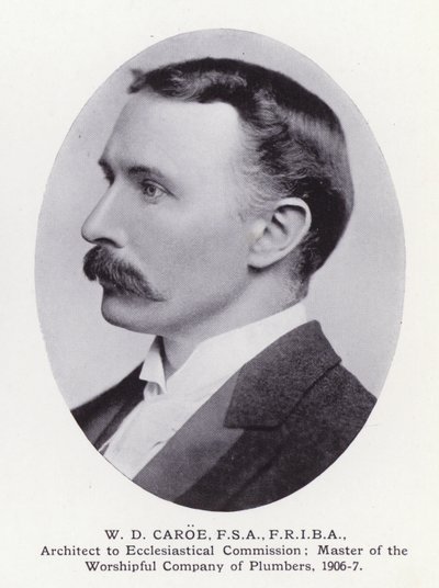 Prominent Men of London: W D Caroe (s/h foto) af English Photographer