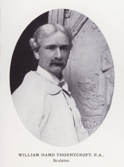 Fremtrædende mænd fra London: William Hamo Thornycroft (s/h foto) af English Photographer