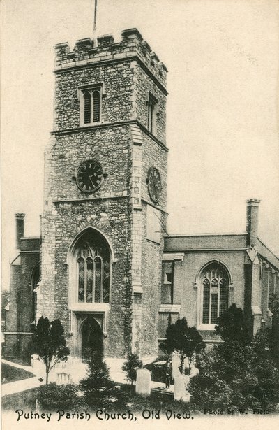 Putney Church, London af English Photographer