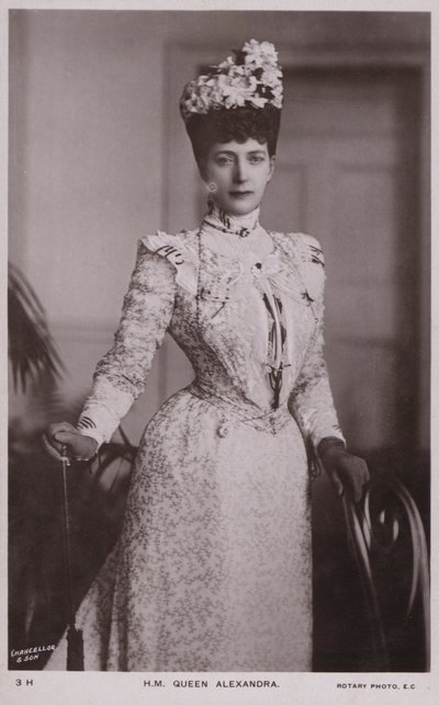 Dronning Alexandra (s/h foto) af English Photographer