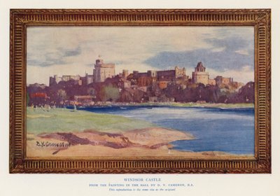 Dronning Marys dukkehus: Windsor Castle (foto i farver) af English Photographer