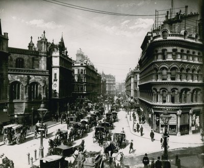 Queen Victoria Street, London af English Photographer