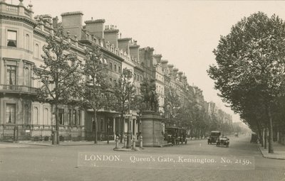 Queens Gate, Kensington, London af English Photographer