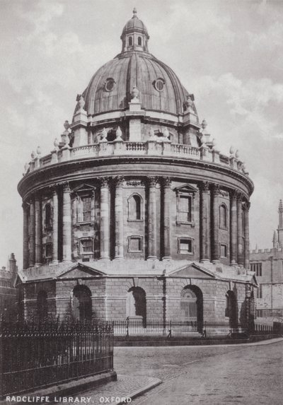 Radcliffe Library, Oxford af English Photographer