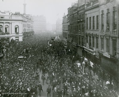 Reformdemonstration, 21. juli 1884, fotografi af English Photographer