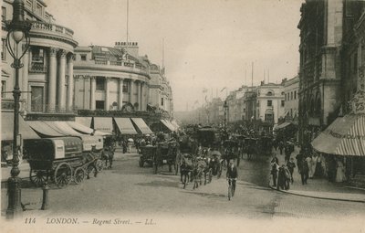 Regent Street, London af English Photographer