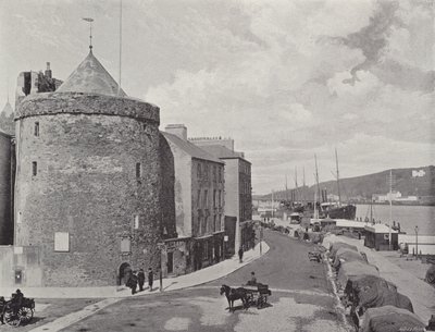 Reginalds Tower og kajen, Waterford af English Photographer