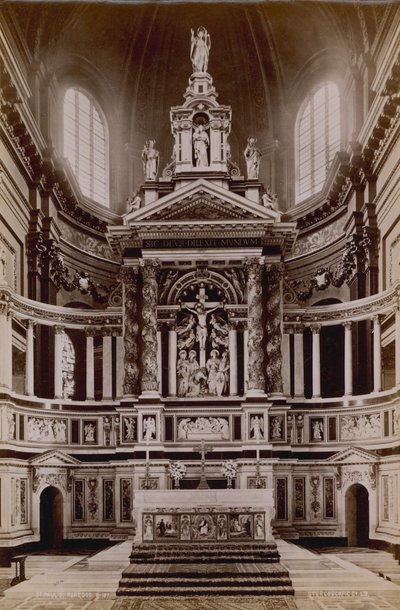 Reredos i St Pauls Cathedral af English Photographer