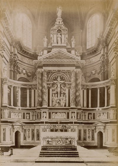 Reredos i St Pauls Cathedral af English Photographer