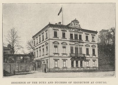 Residenz des Herzogs und der Herzogin von Edinburgh in Coburg von English Photographer