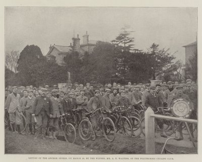 Return of the Anchor Shield, den 23. marts af vinderen, hr. A. Walters, fra Polytechnic Cycling Club af English Photographer