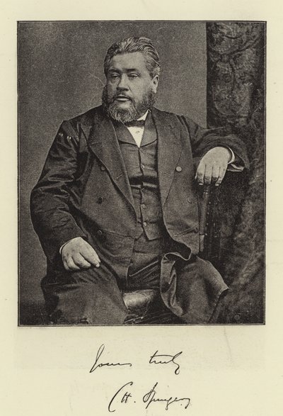 Rev C H Spurgeon af English Photographer