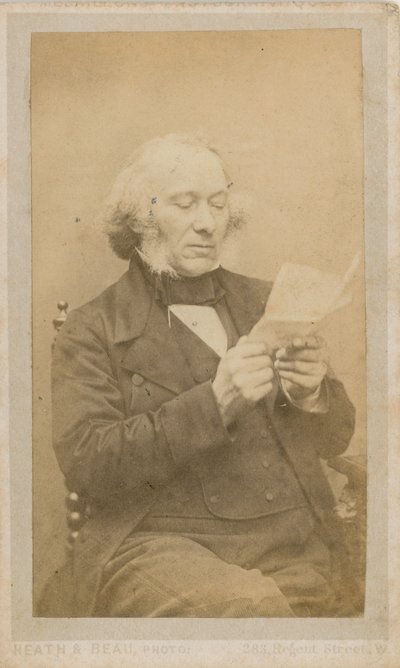 Richard Cobden af English Photographer