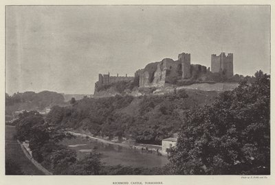 Richmond Castle, Yorkshire af English Photographer