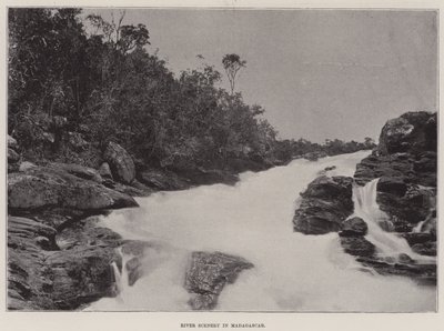 Flodlandskab på Madagaskar af English Photographer