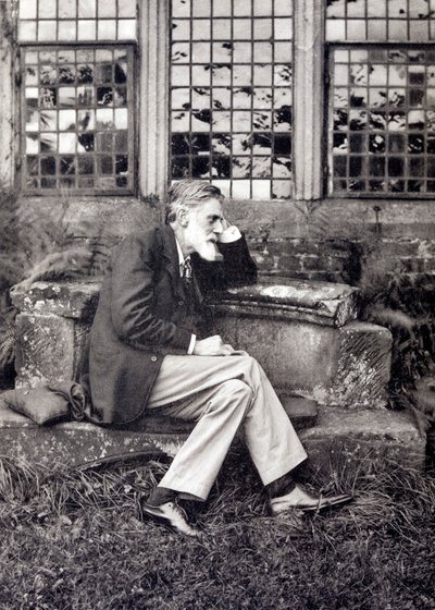Robert Bridges, engelsk digter (s/h foto) af English Photographer