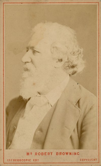 Robert Browning, digter af English Photographer