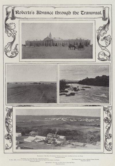 Robertss rykker frem gennem Transvaal af English Photographer