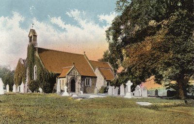 Rowsley kirke af English Photographer