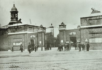 Royal Arsenal hovedport, 1890 af English Photographer