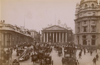 Royal Exchange, London af English Photographer