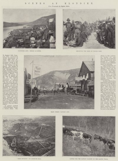Scener ved Klondike af English Photographer
