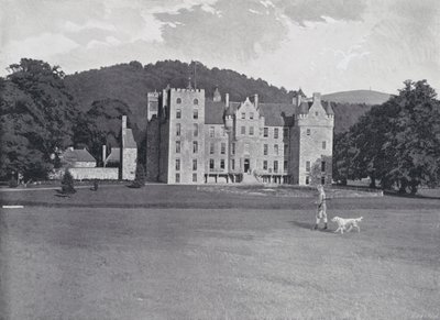 Skotland: Aboyne Castle (s/h foto) af English Photographer