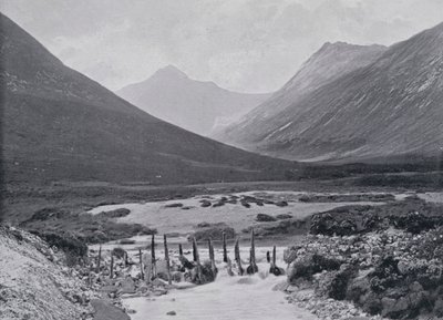 Skotland: Glen Sannox, Isle of Arran (s/h foto) af English Photographer