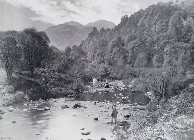 Skotland: In the Trossachs Glen (s/h foto) af English Photographer