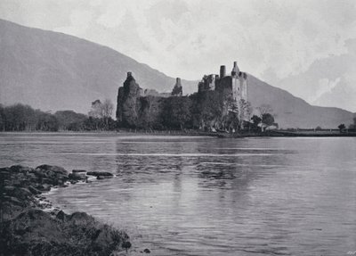 Skotland: Kilchurn Castle (s/h foto) af English Photographer