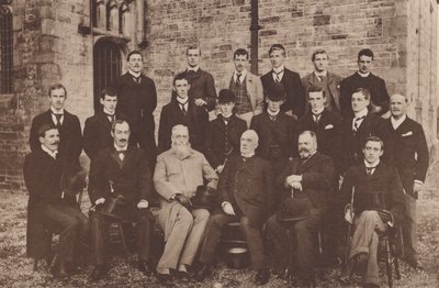 Sedbergh: Gruppe af gamle Sedberghians (s/h foto) af English Photographer