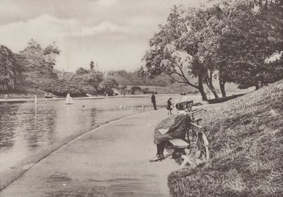 Sefton Park, Liverpool (s/h-billede) af English Photographer