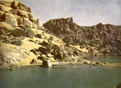 Sehel, på vejen til Nubia, Egypten. af English Photographer