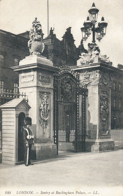 Vagtpost ved Buckingham Palace af English Photographer