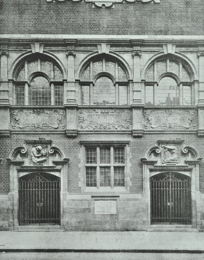 Shoreditch Public Baths: eksteriør, 1898 af English Photographer