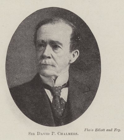 Sir David P Chalmers af English Photographer