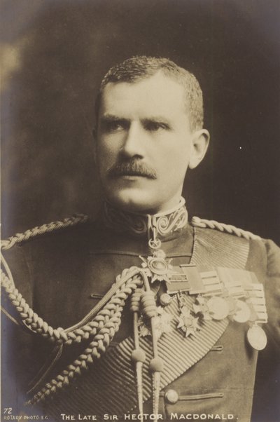 Sir Hector MacDonald af English Photographer