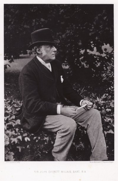 Sir John Everett Millais, engelsk kunstner af English Photographer