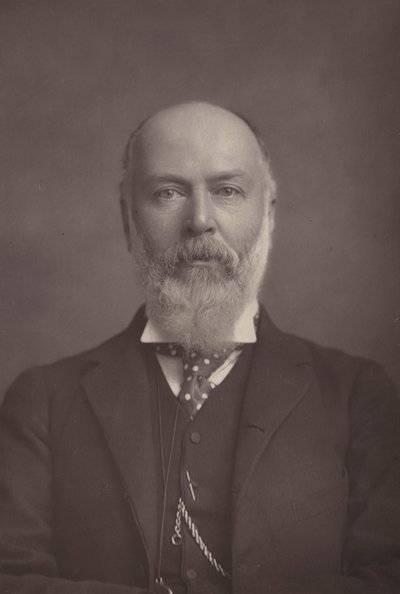 Sir John Gorst af English Photographer