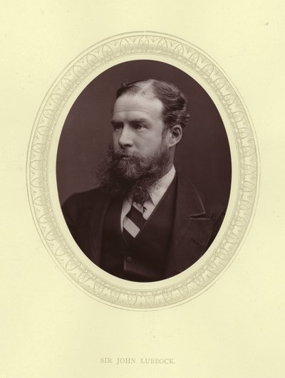 Sir John Lubbock af English Photographer