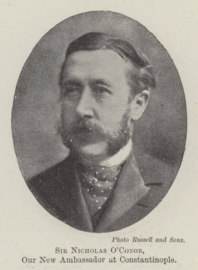 Sir Nicholas OConor, vores nye ambassadør i Konstantinopel af English Photographer