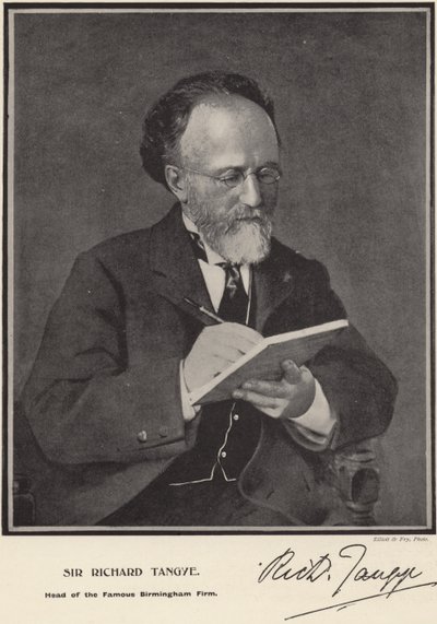 Sir Richard Tangye af English Photographer
