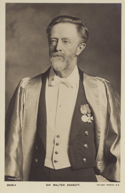 Sir Walter Parratt af English Photographer
